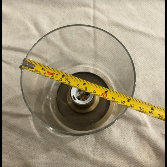 Industrial Ceiling Light Fixture Glass Shade, Light Flush Mounted home light - Picture 8 of 11